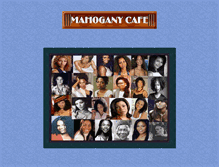 Tablet Screenshot of mahoganycafe.com